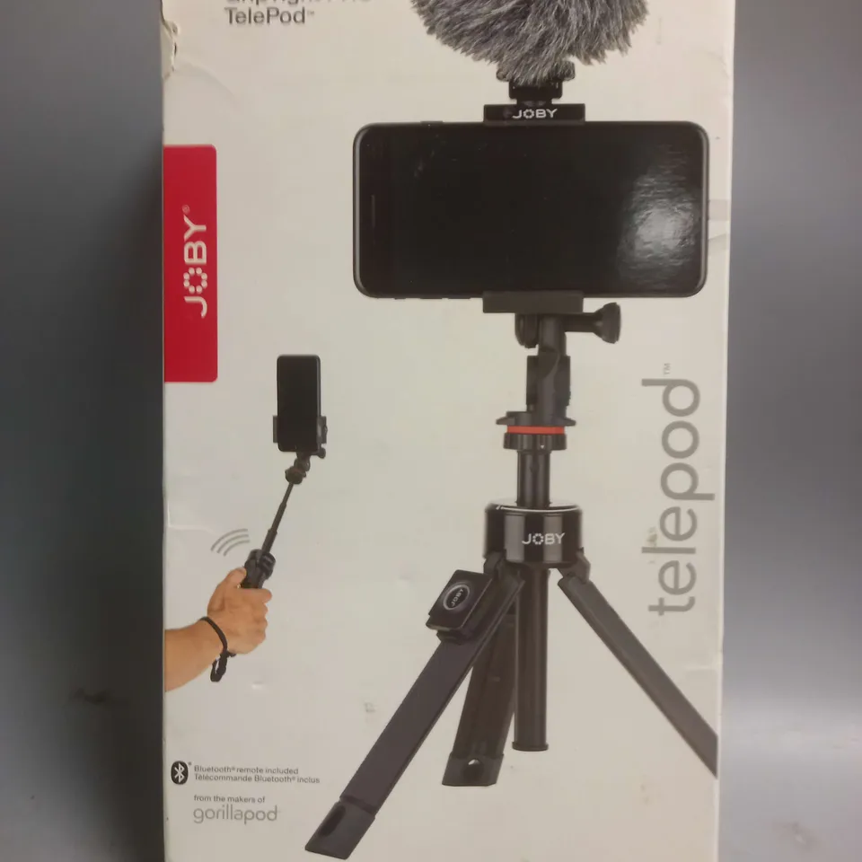 BOXED JOBY GRIPTIGHT PRO TELEPOD BLUETOOTH 