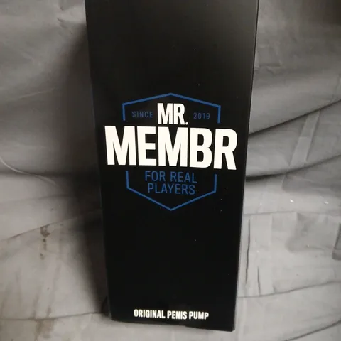MR. MEMBR ORIGINAL PENIS PUMP – BOXED