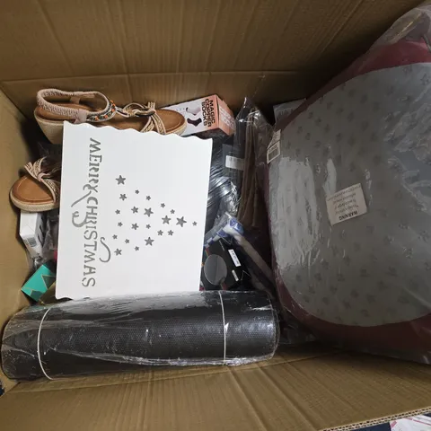 APPROXIMATELY 25 ASSORTED ITEMS TO INCLUDE MAGIC COPPER SOCKS, QED LONDON BOTTOMS, ICE WATCH TRAVEL CLOCK, ETC - COLLECTION ONLY