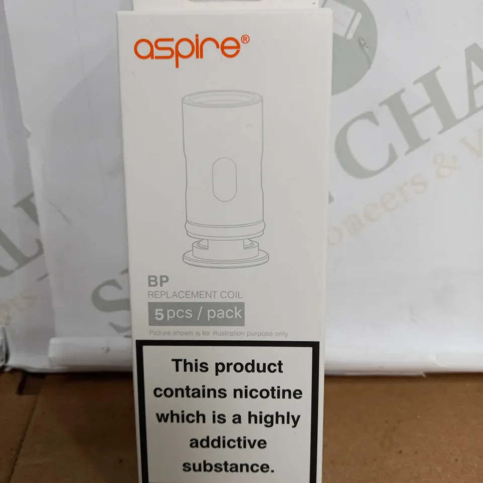 BOX OF APPROX 100 ASPIRE BP REPLACEMENT COIL - 30-40W