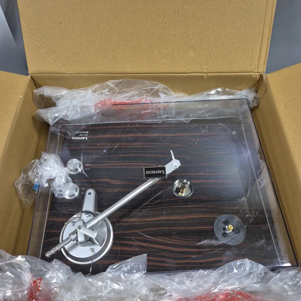 BOXED LENCO LBT-188WA TURNTABLE WITH BLUETOOTH 