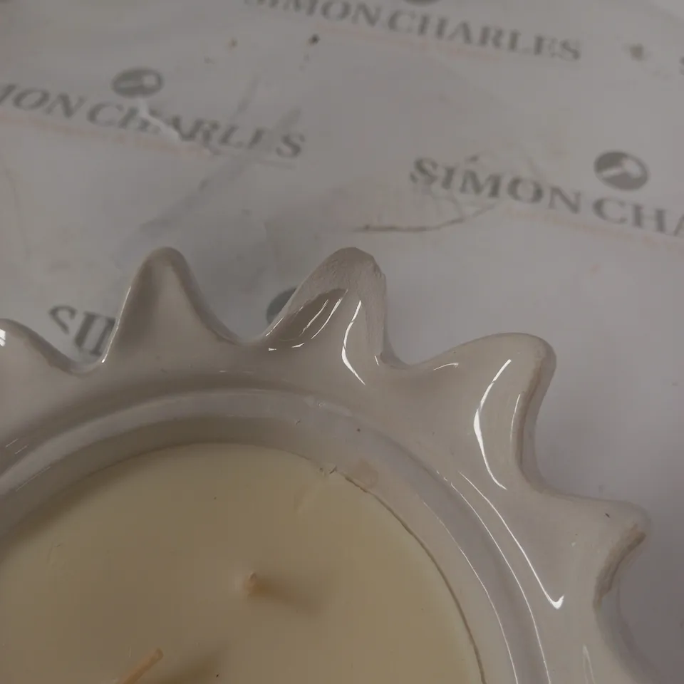 HOMEWORX BY SLATKIN & CO SHELL CERAMIC