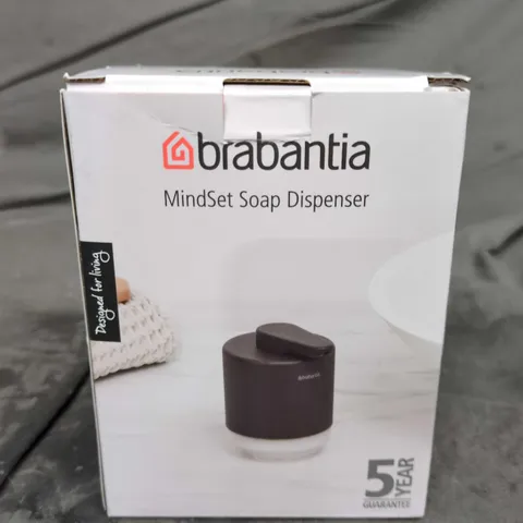 BRABANTIA MINDSET SOAP DISPENSER – BLACK (BOXED)