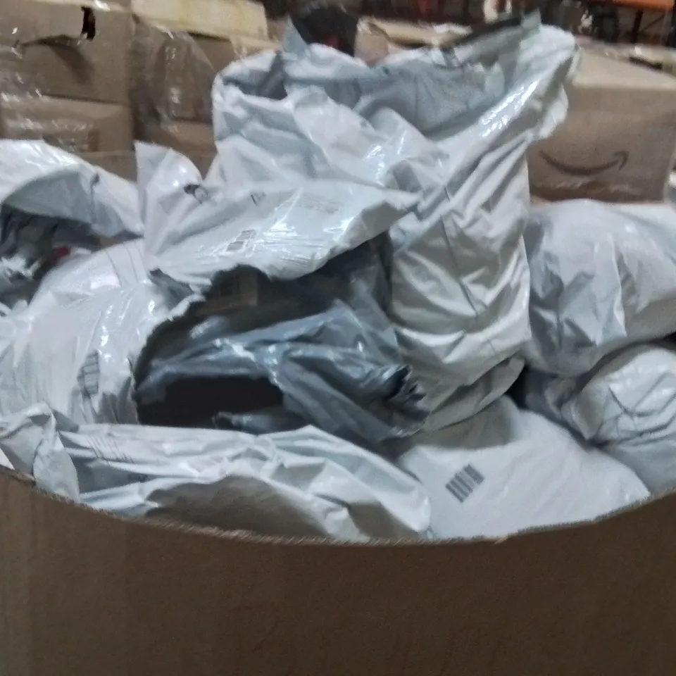 PALLET CONTAINING A LARGE QUANTITY OF HEATED BLANKETS