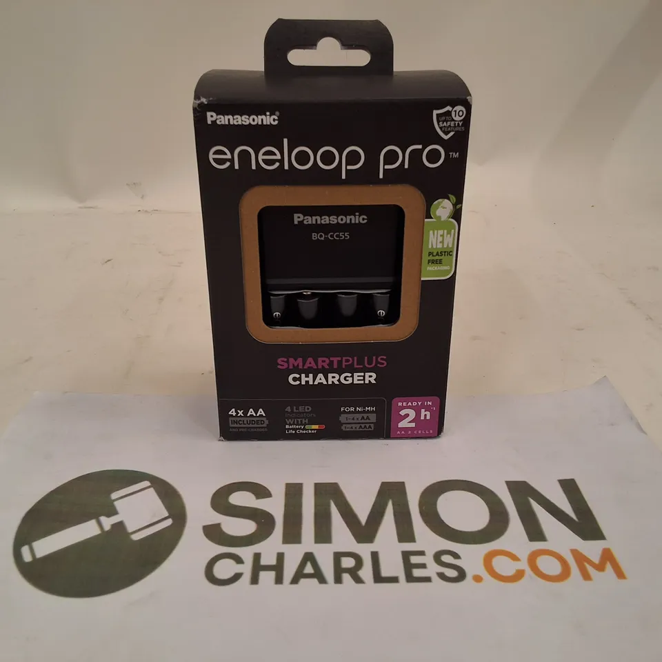 BOXED PANASONIC ENELOOP PRO SMARTPLUS CHARGER