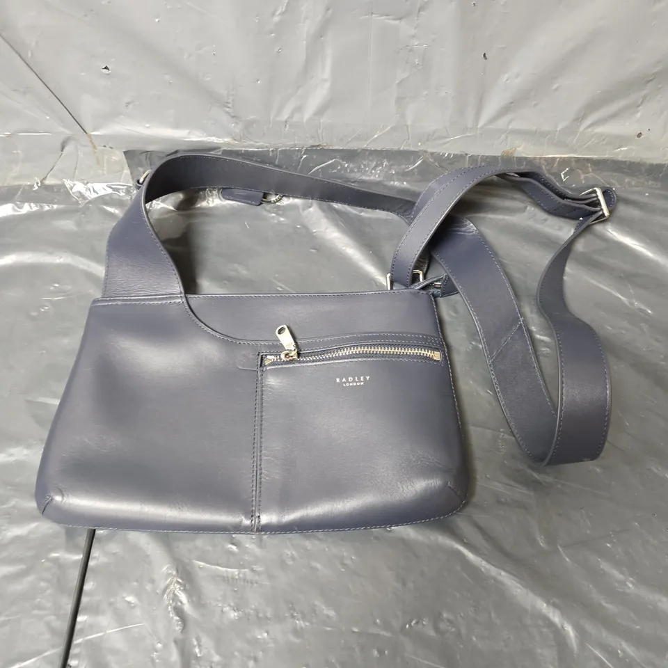 RADLEY LONDON POCKETS ICON SMALL ZIP TOP CROSSBODY BAG NAVY 