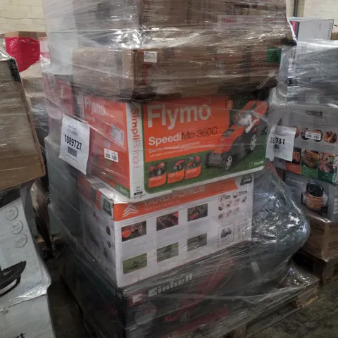 PALLET OF APPROXIMATELY 14 UNPROCESSED RAW RETURN HOUSEHOLD AND ELECTRICAL GOODS TO INCLUDE;
