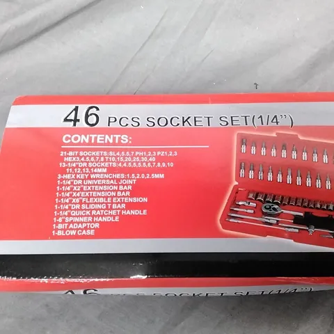 SOCKET SET 46-PIECE 