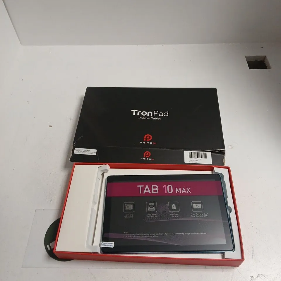 TRONPAD TAB 10 MAX INTERNET TABLET