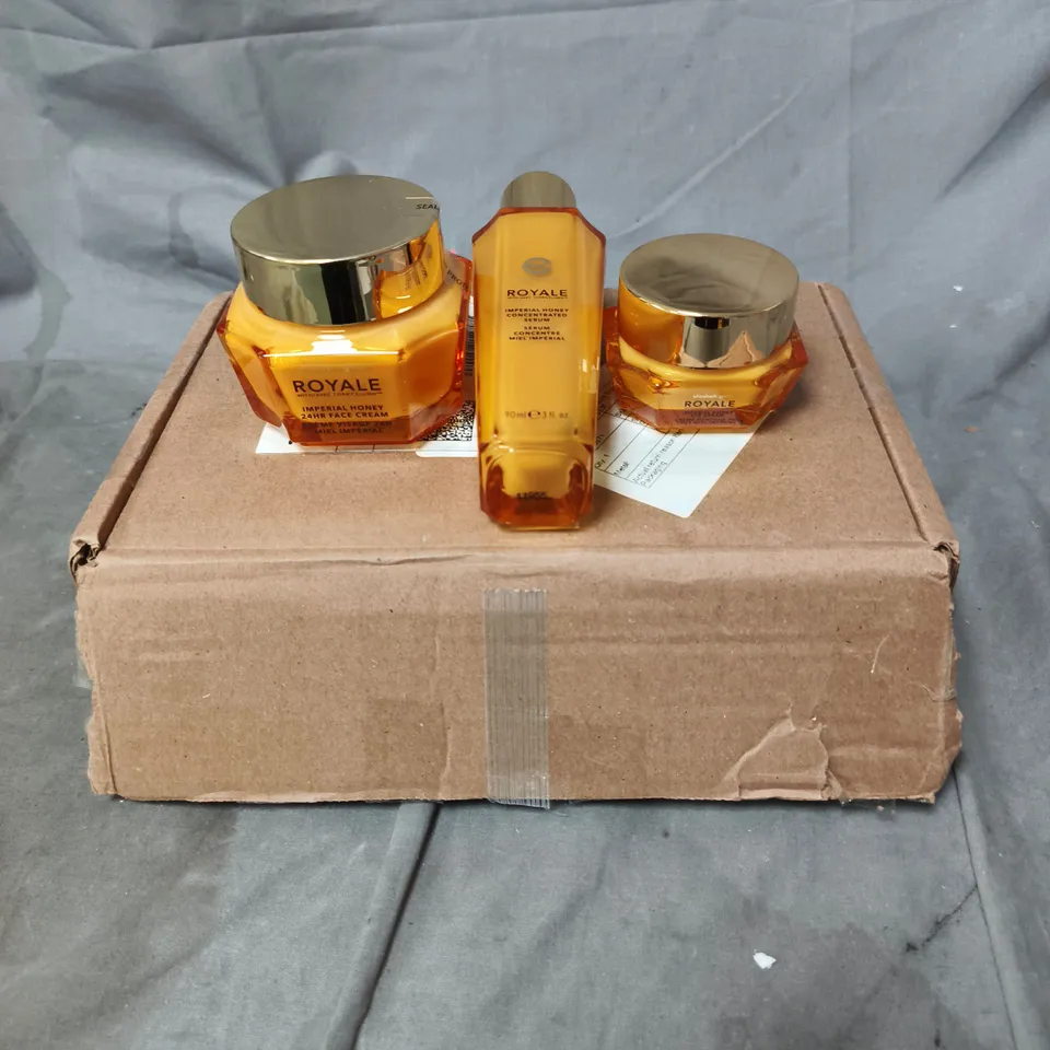 ROYALE IMPERIAL HONEY SET INCLUDING FACE CREAM, EYE CREAM AND CONCENTRATED SERUM