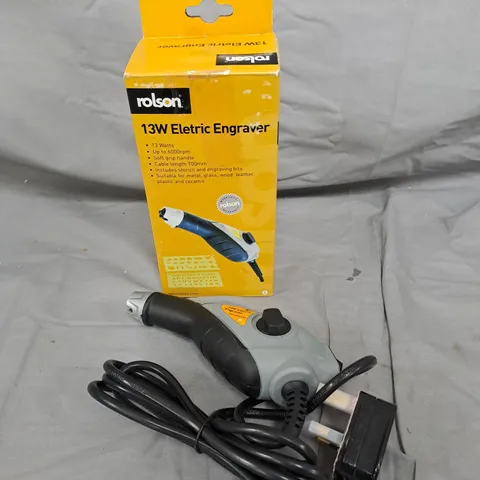 ROLSON 13W ELECTRIC ENGRAVER – HANDHELD ENGRAVING TOOL
