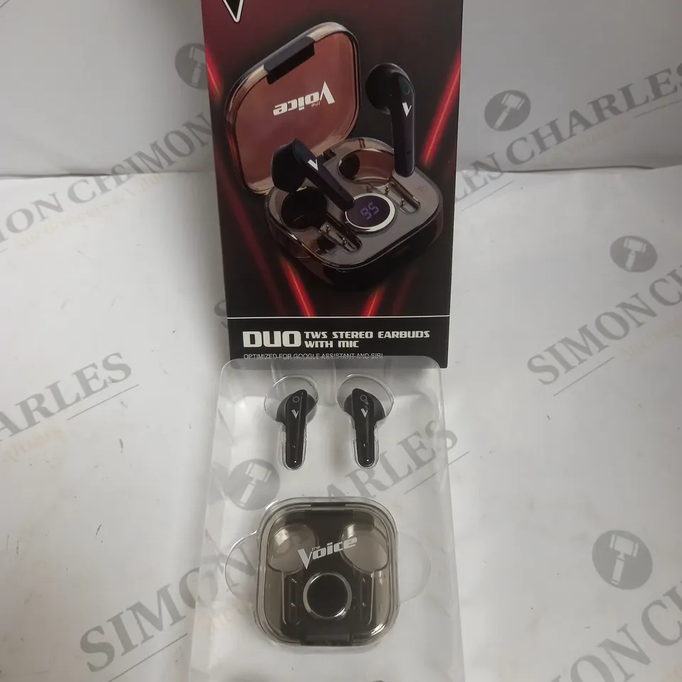 THE VOICE BLUETOOTH EARBUDS WITH MICROPHONE 