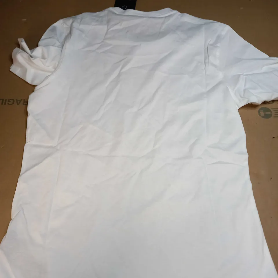 BARBOUR INTERNATIONAL WHITE TOP - UK M