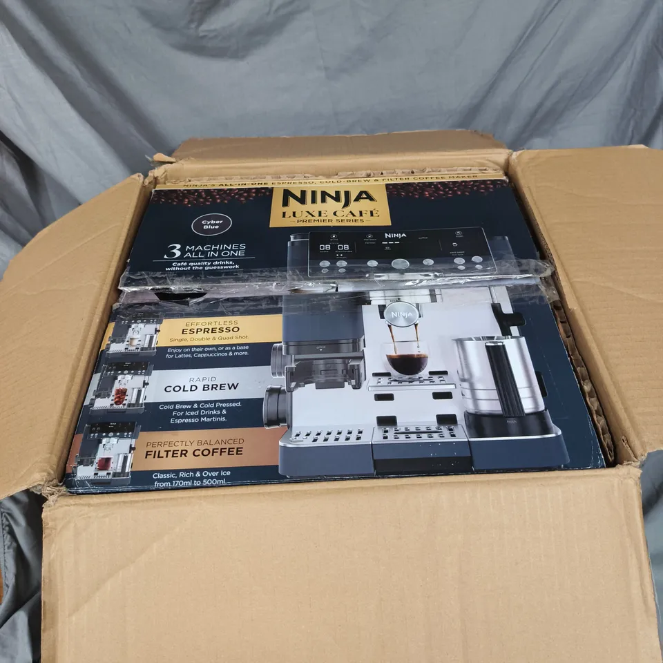 SHARK NINJA LUXE CAFE PREMIER SERIES CYBER BLUE 