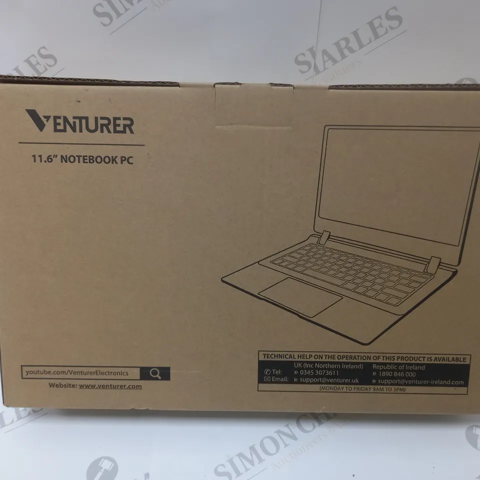 BRAND NEW BOXED VVENTURER EUROPA 11 PLUS 11.6" NOTEBOOK PC