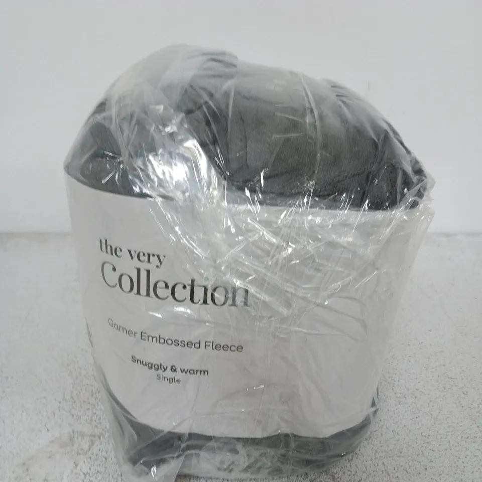 THE VERY COLLECTION EMBOSSED FLEECE THROW