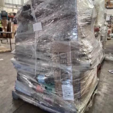 PALLET OF ASSORTED HOUSEHOLD GOODS AND PRODUCTS TO INCLUDE;SUITCASE,HEATED THROW,FOLDING TABLE,DOG BED
