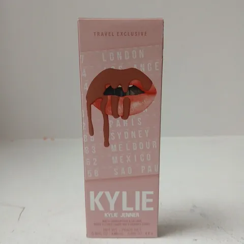 KYLIE JENNER TRAVEL EXCLUSIVE MATTE LIQUID LIPSTICK & LIP LINER