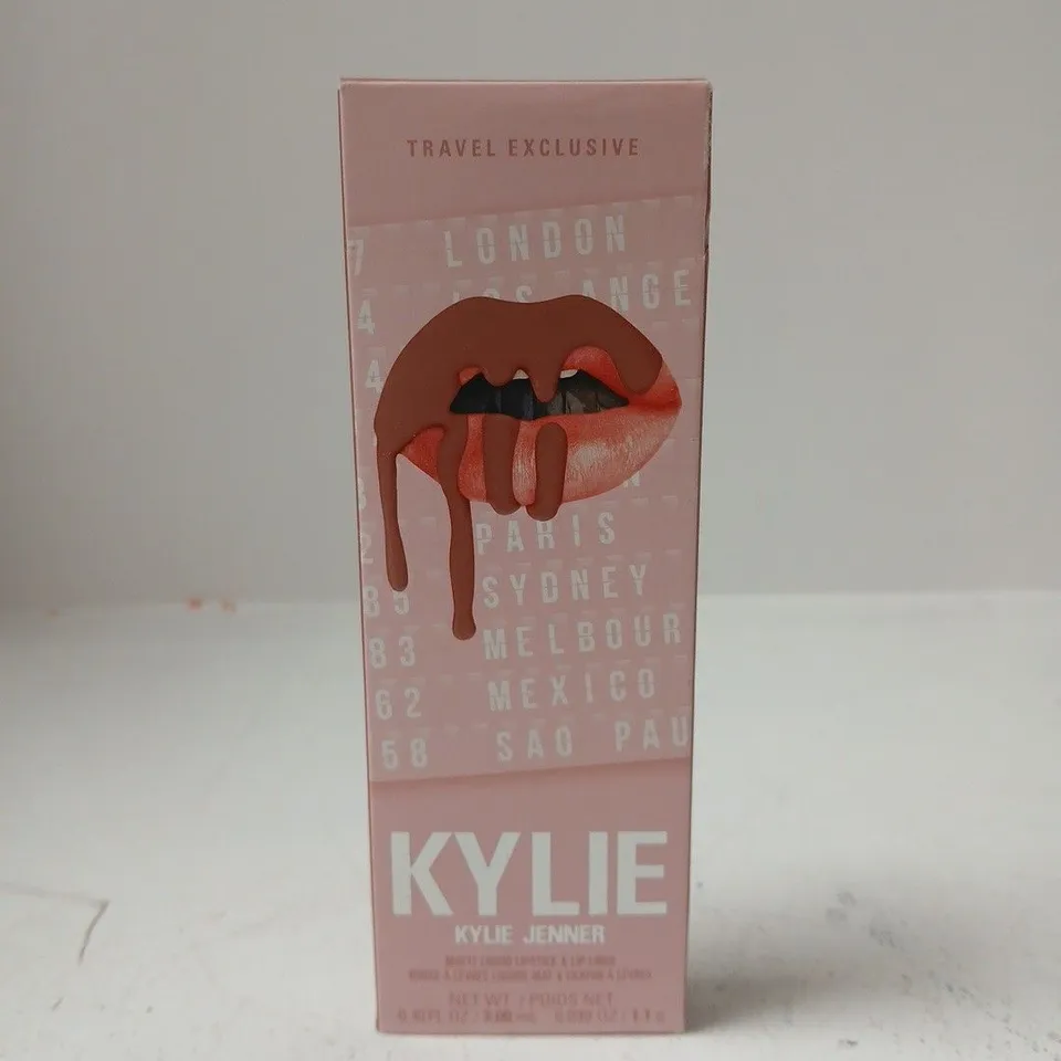 KYLIE JENNER TRAVEL EXCLUSIVE MATTE LIQUID LIPSTICK & LIP LINER