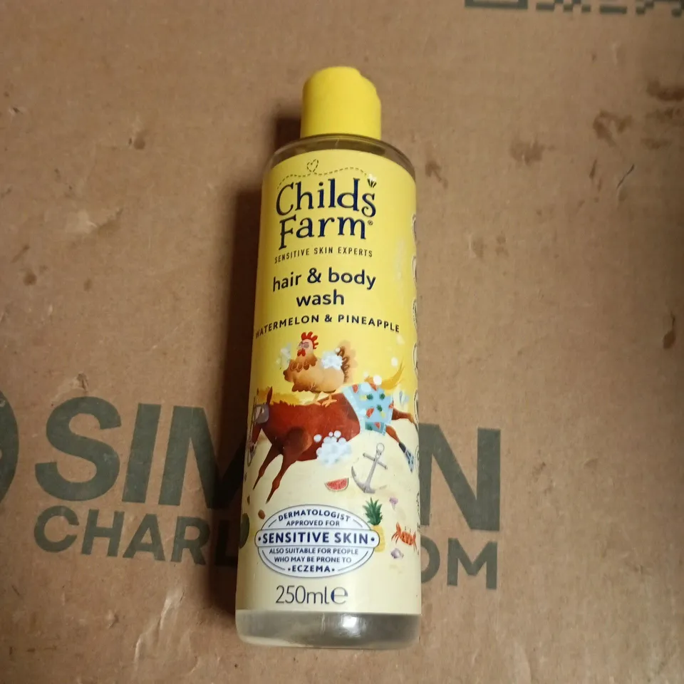 APPROXIMATELY 20 ASSORTED COSMETIC ITEMS INCLUDING CHILDS FARM HAIR & BODY WASH , THE BLACK STUFF IRISH SOAP AND ORGANIC CHILDREN LOTION & AFTER SUN 