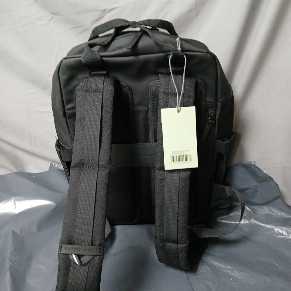 KAPTEN & SON BACKPACK – BLACK