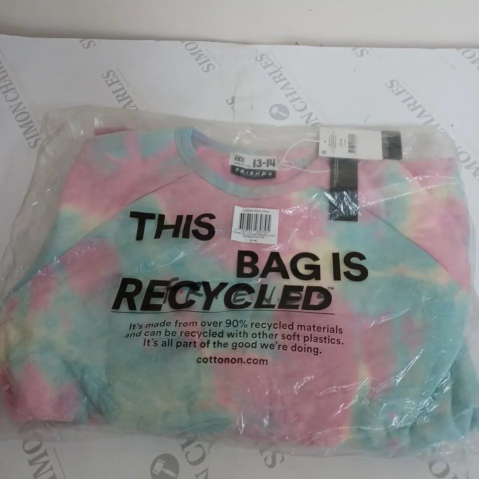 BOX OF 5 FRIENDS JUMPERS SIZE 13/14 YR 