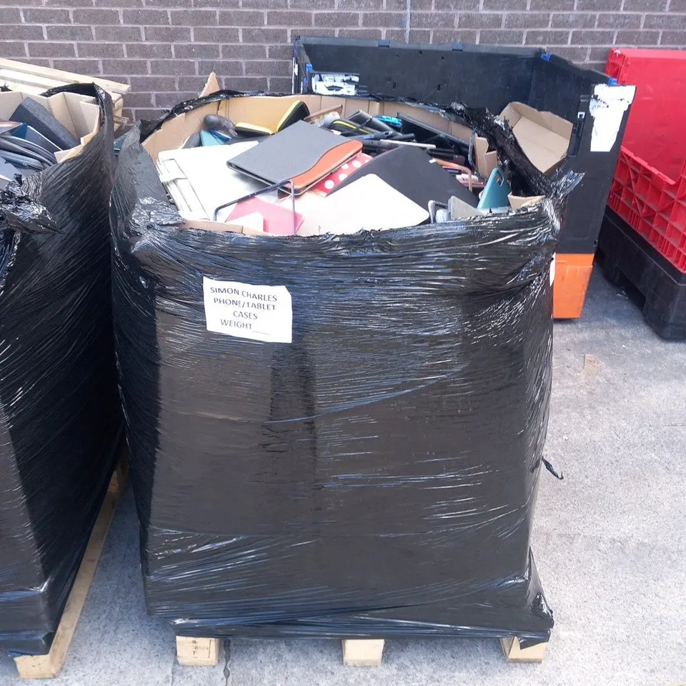 PALLET OF ASSORTED ELECTRICAL DEVICE CASES