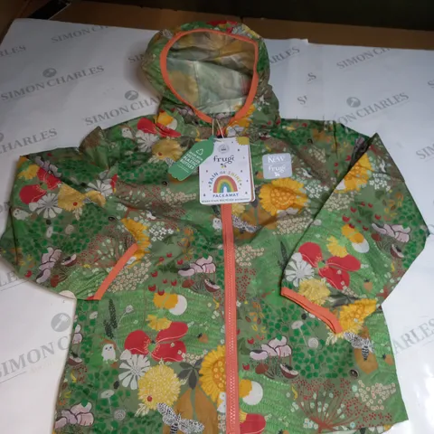 FRUGI GARDEN RAIN COAT SIZE 7-8 YEARS