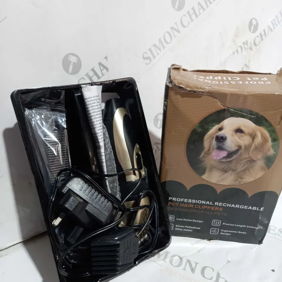 BOXED PROFESSIONAL PET CLIPPER