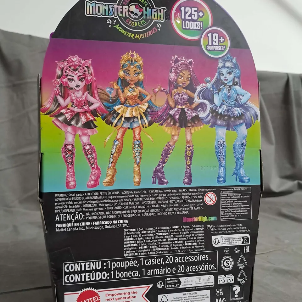 MONSTER HIGH SKULLTIME SECRETS MONSTER MYSTERIES 