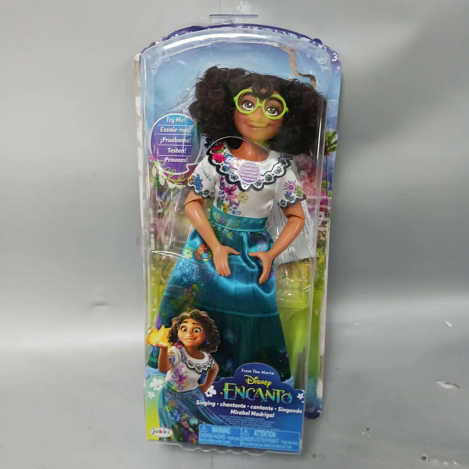 BOXED DISNSY ENCANTO MIRABEL SINGING FASHION DOLL