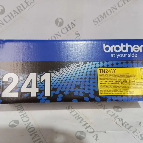 BROTHER TN-241Y YELLOW TONER CARTRIDGE
