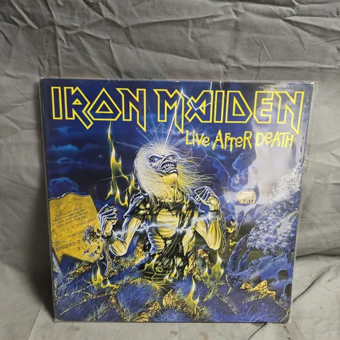 IRON MAIDEN – LIVE AFTER DEATH VINYL LP