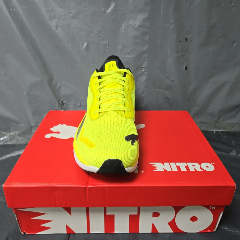 BOXED PAIR OF PUMA MEN'S VELOCITY NITRO 3 RUNNING SHOES - UK 8