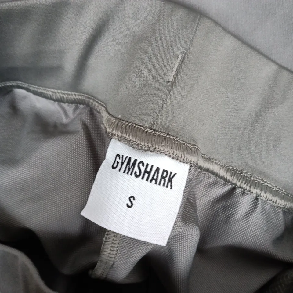 GYMSHARK TRACK PANTS – LIGHT GREY, SIZE S