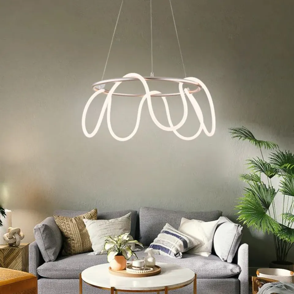 BOXED RAVENWORTH LED LARGE HALO PENDANT LIGHT