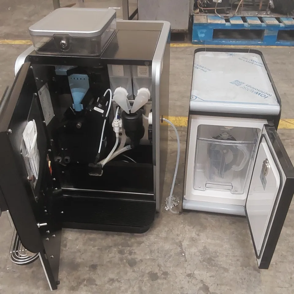 WESTO PRIMO COMPACT BTC SINGLE HOPPER COMMERCIAL COFFEE MACHINE WITH MILK FRIDGE