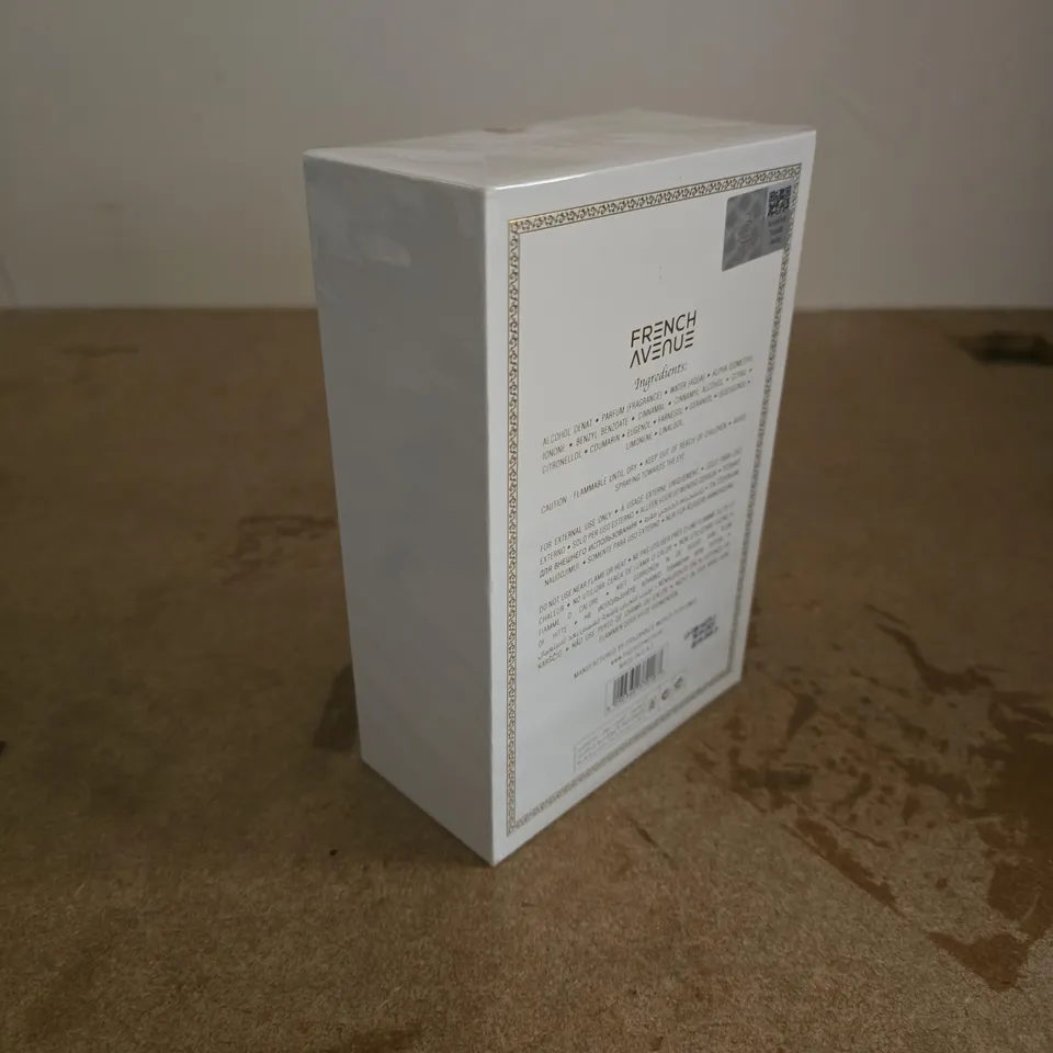 BOXED AND SEALED FRENCH AVENUE ESSENCE DE BLANC 100ML EDP BY FA PARIS 
