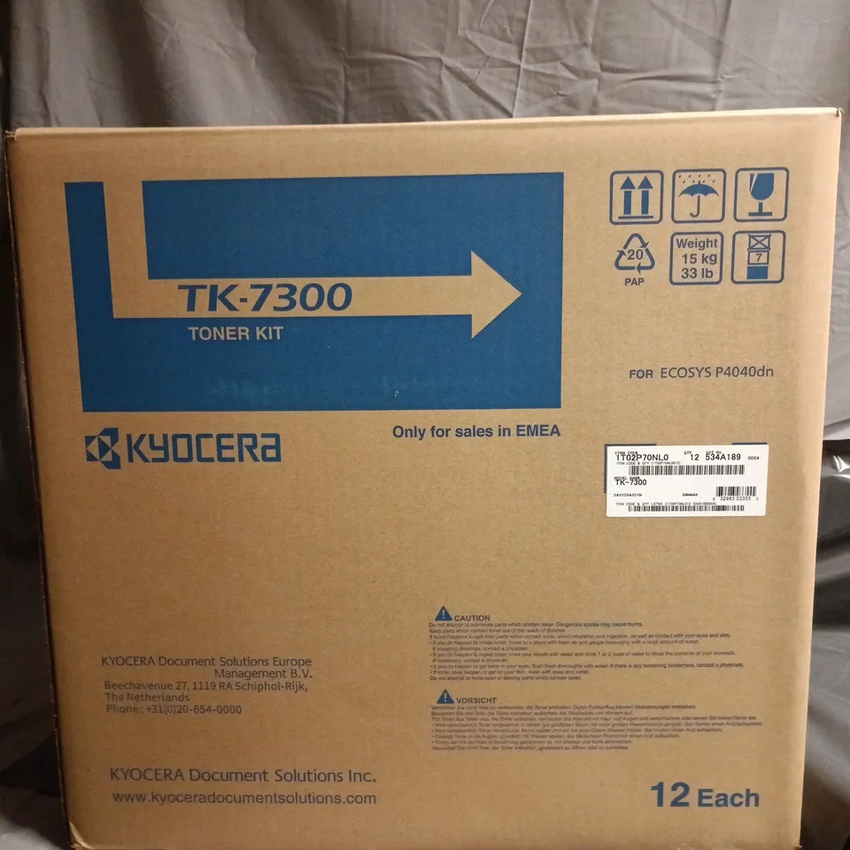 BOXED KYOCERA TK-7300 TONER KIT