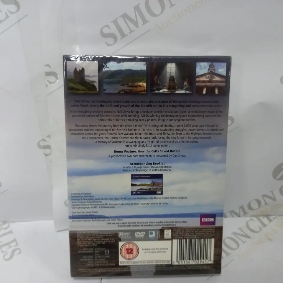 BBC A HISTORY OF SCOTLAND COMPLETE TEN PART SERIES BOXSET