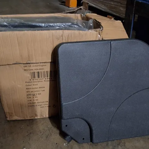 BOXED PARASOL BASED - BLACK