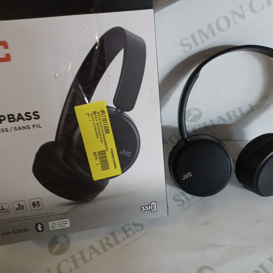 JVC DEEPBASS WIRELESS HEADPHONES