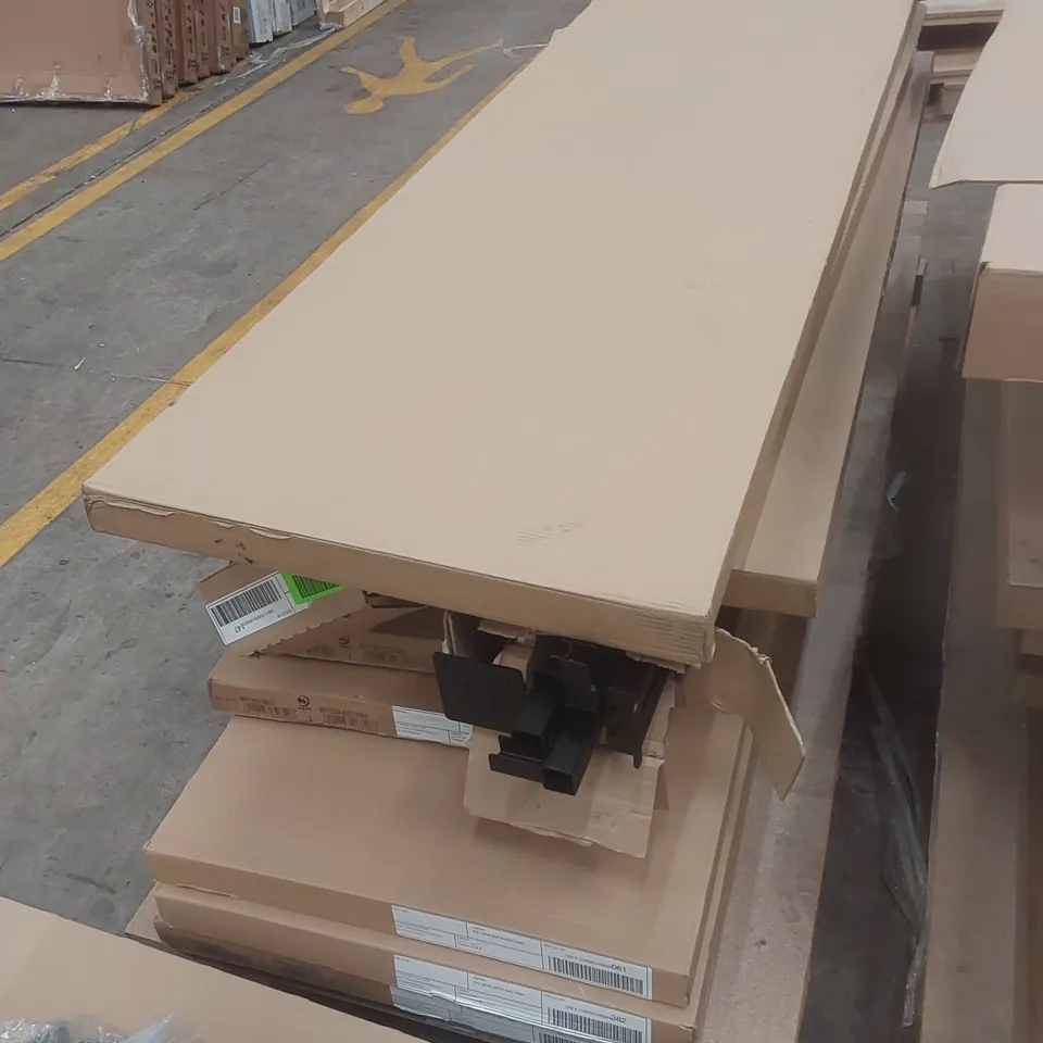 PALLET CONTAINING ASSORTED BRAND NEW VERTICAL FOLDING BED PARTS
