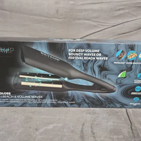BOXED REVAMP PROGLOSS 2-IN-1 BEACH & VOLUME WAVER