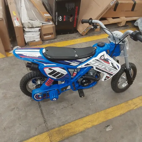 BOXED INJUSA TOY ELECTRIC MOTOCROSS BIKE