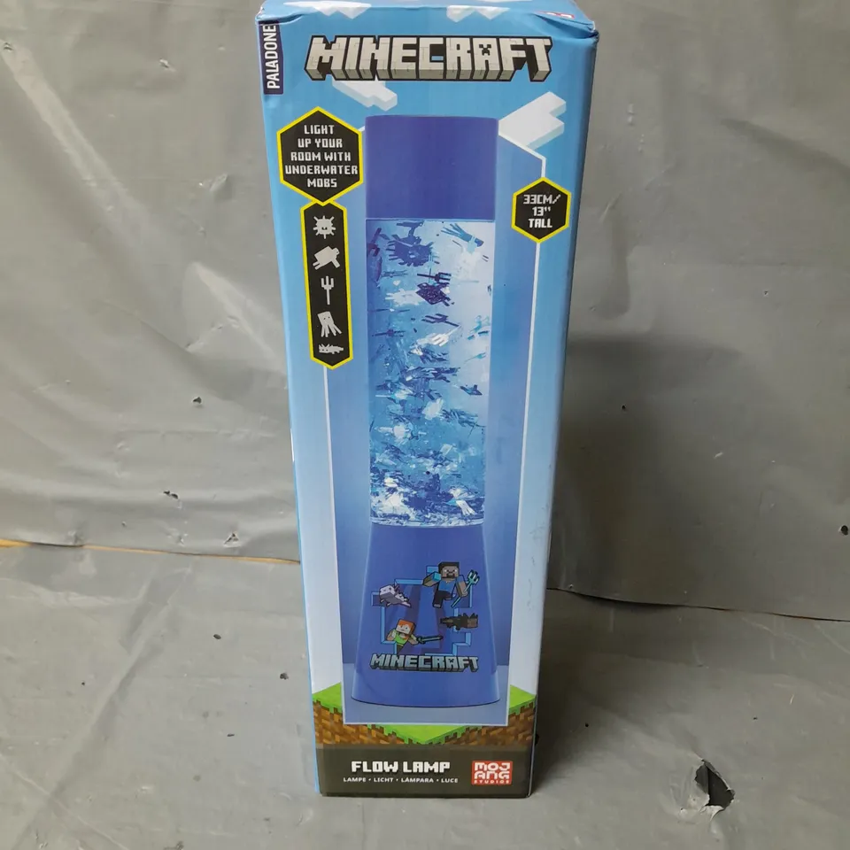 BOXED MINECRAFT FLOW LAMP 