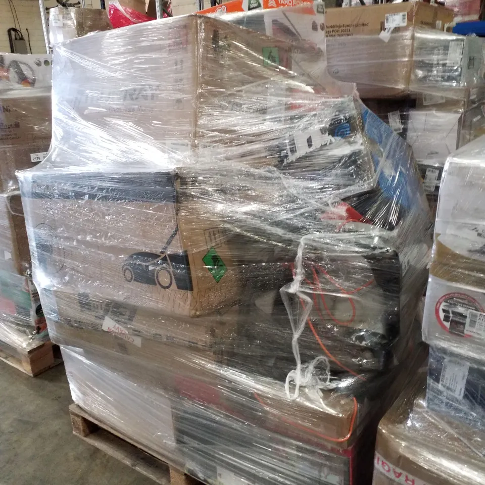 PALLET OF APPROXIMATELY 15 UNPROCESSED RAW RETURN HOUSEHOLD AND ELECTRICAL GOODS TO INCLUDE;