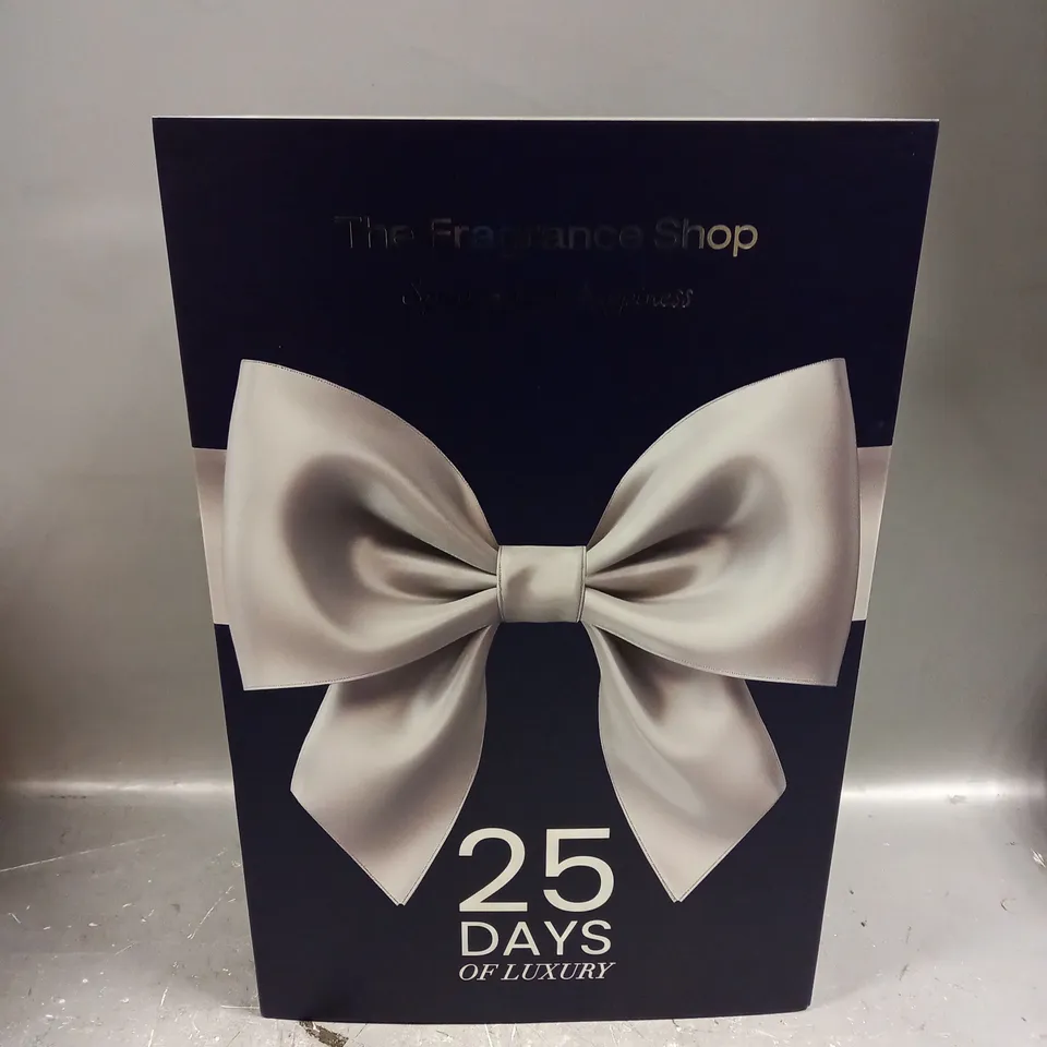 BOXED THE FRAGRANCE SHOP 25 DAYS OF LUXURY ADVENT CALENDER