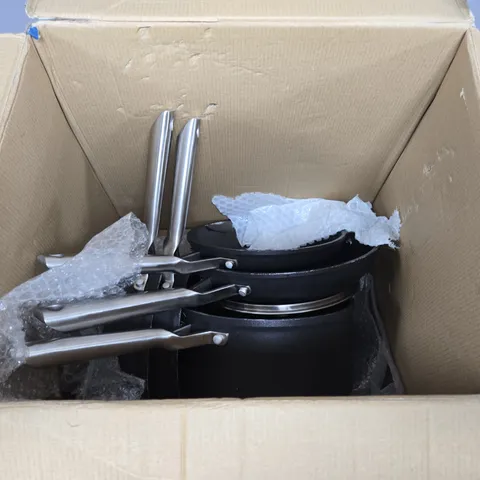 COOKWARE SET – POTS & PANS, BOXED