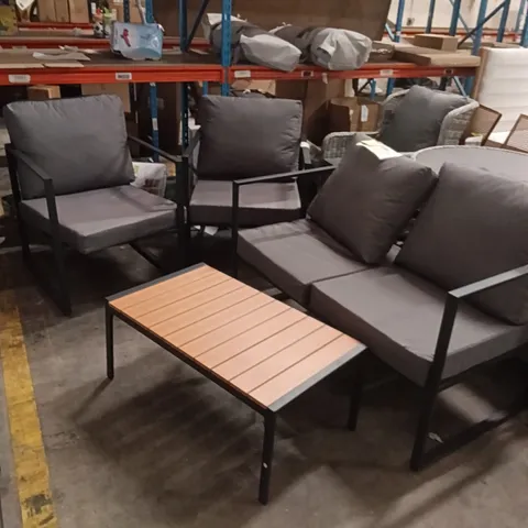 GARDEN SOFA SET WITH TABLE